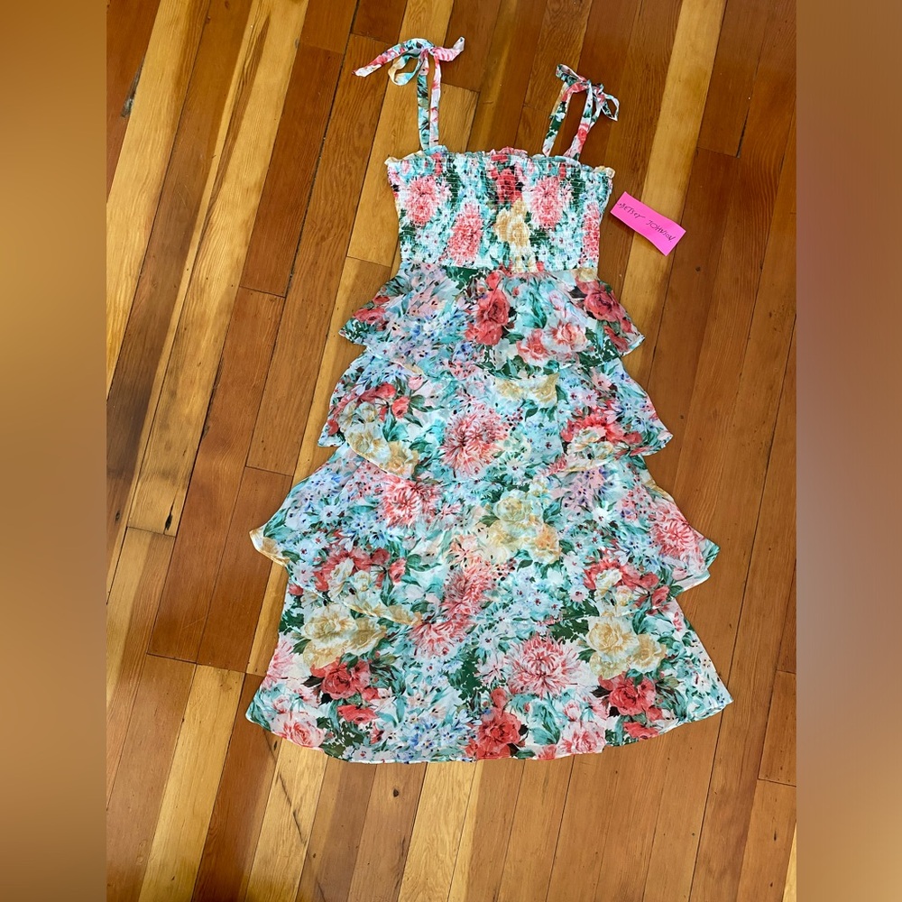 Betsy Johnson floral sundress